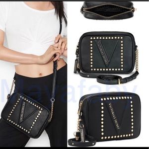 Victorias Secret Victoria Top Zip Crossbody VS